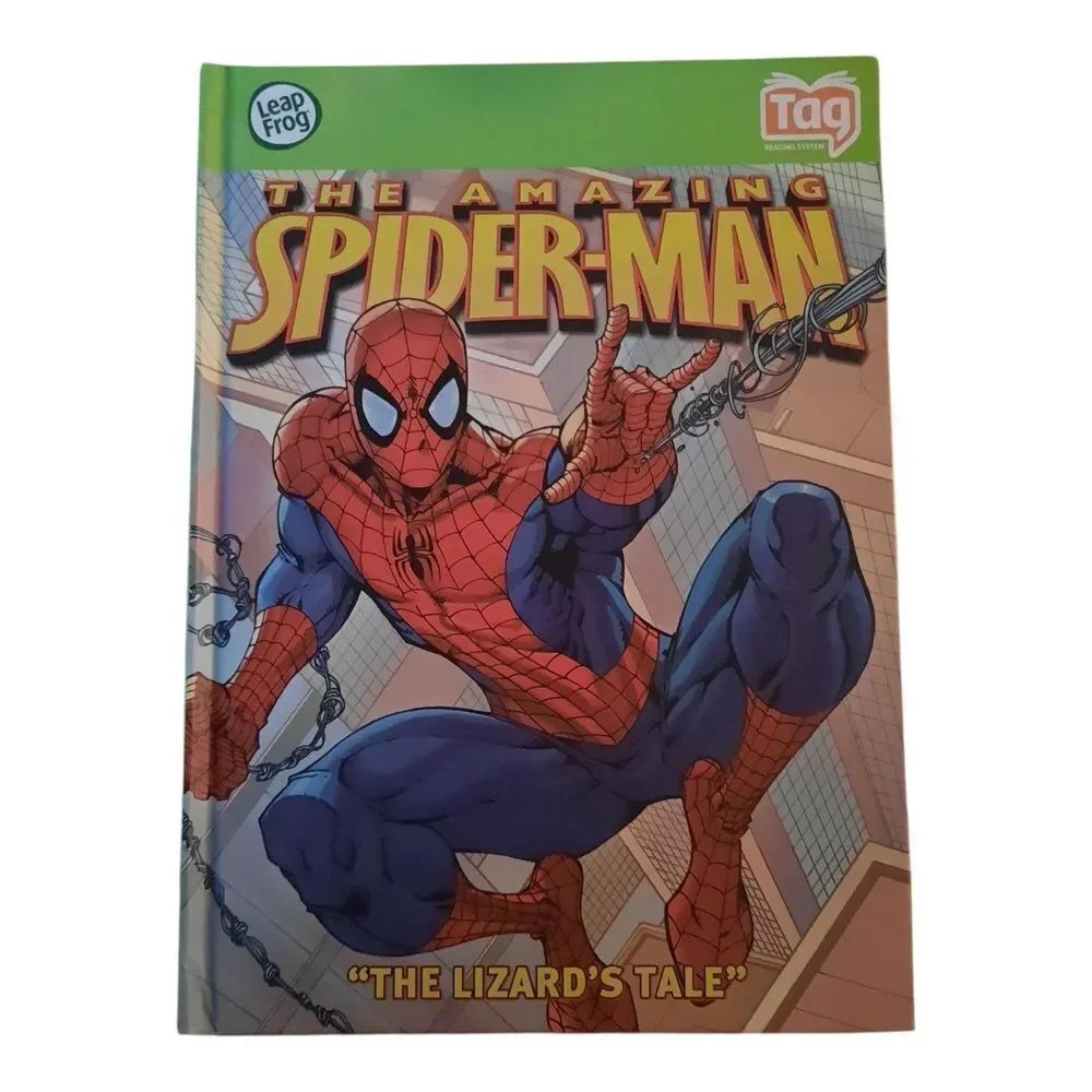 LeapFrog The Amazing Spider-Man Learning Book - Red and Blue